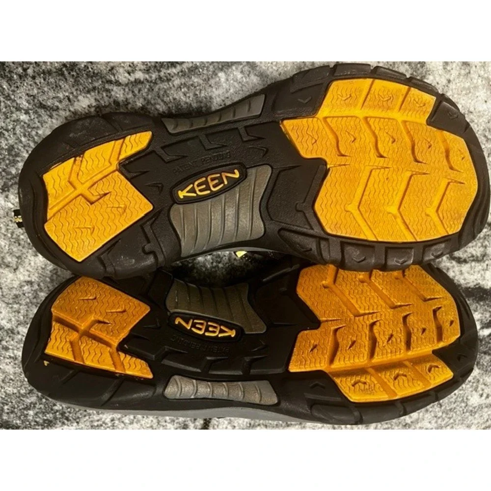 Keen Newport H2 Sport Sandals Mens 13 Brown Black Waterproof Hiking Trail